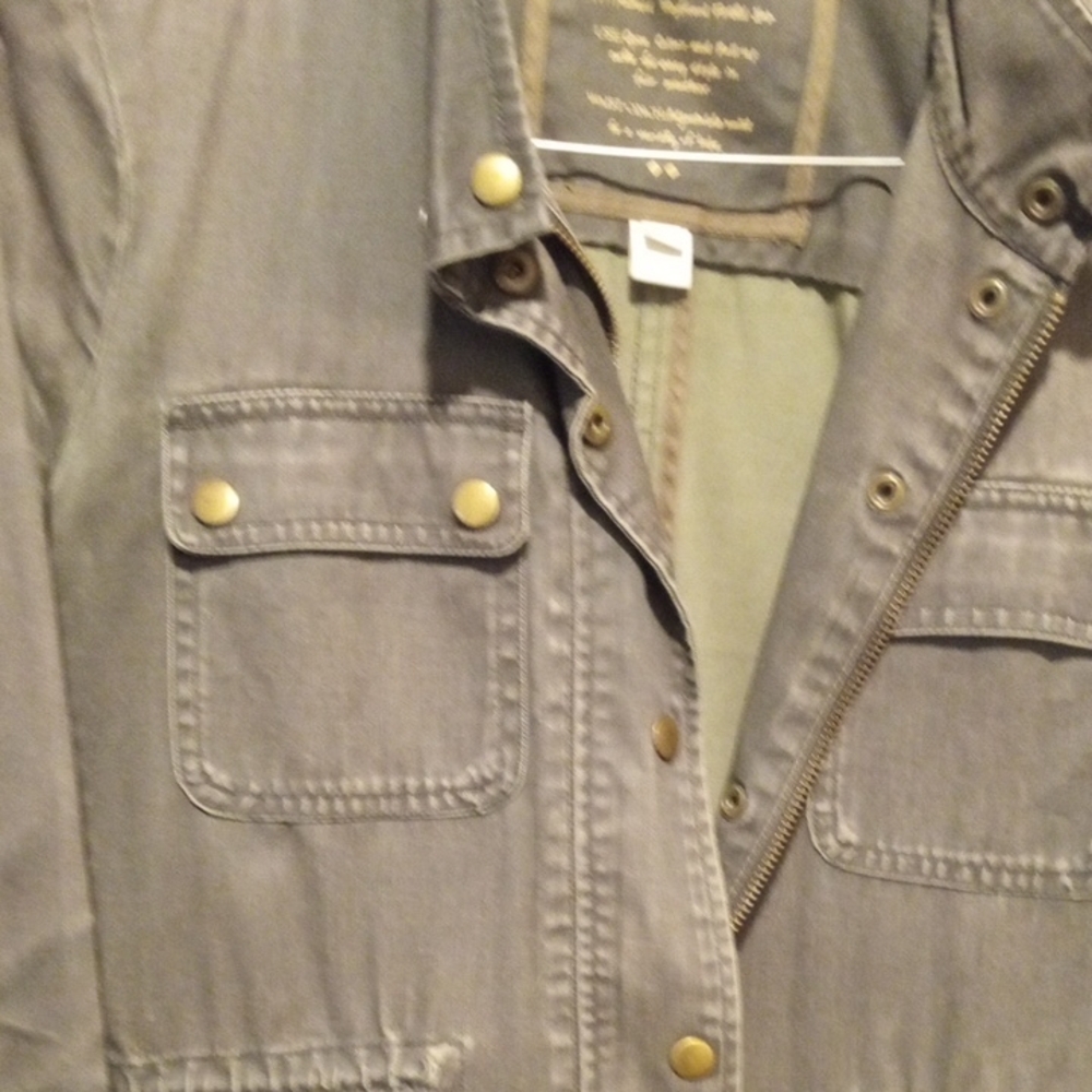 J. Crew Gray Utility Jacket